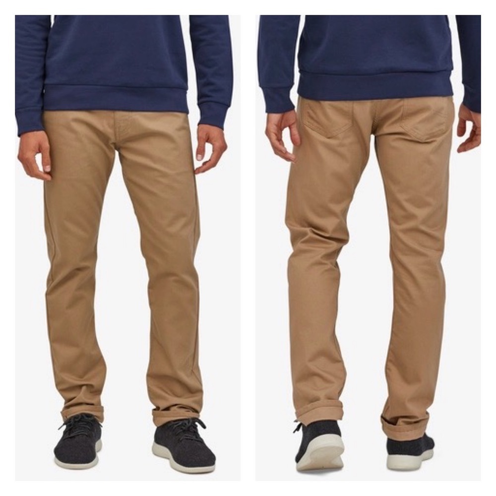 Patagonia Men's Performance‎ Twill Jeans Regular Mojave Khaki 36x32